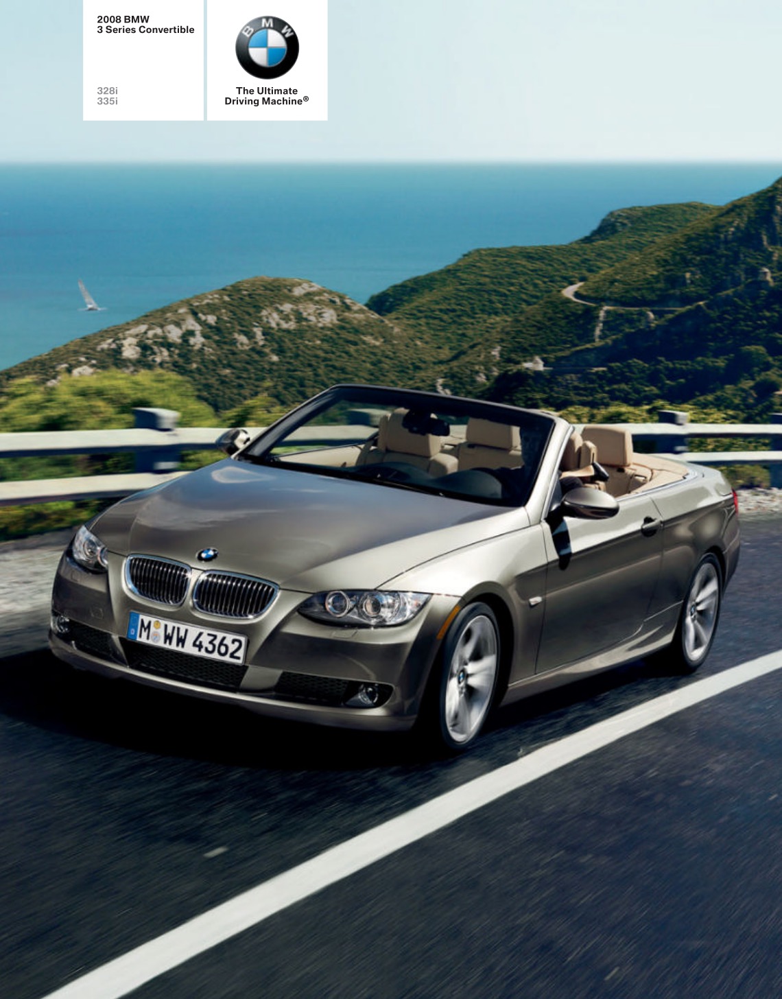 2008 BMW 3-Series Convertible Brochure Page 25